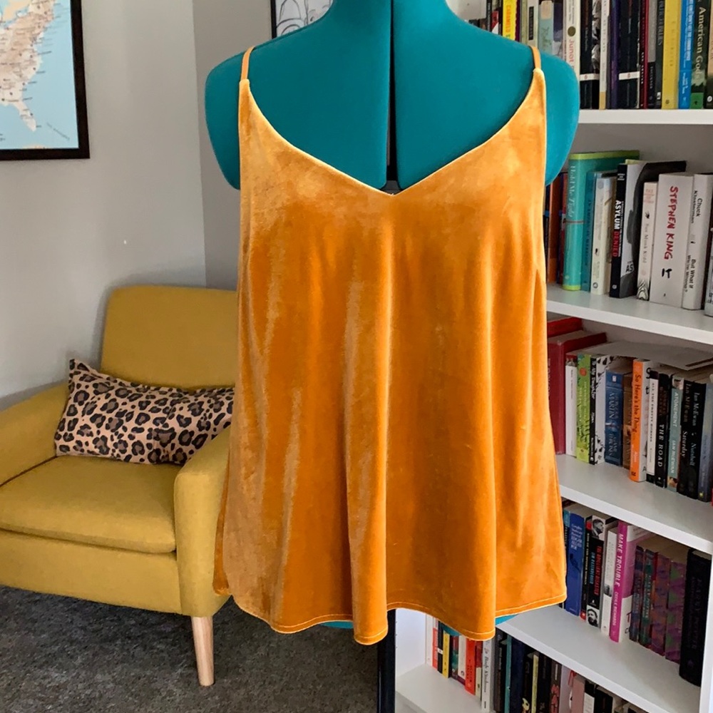 Sunday In Brooklyn velvet cami